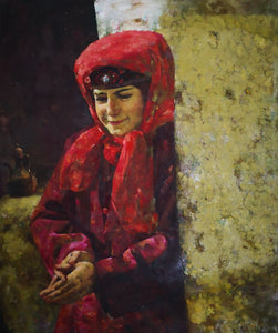 The Tajik Girl | Canvas | Oil Painting