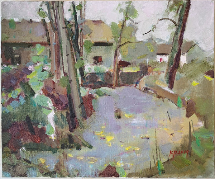 River Flows in You | Oil Painting | Landscape Sketching